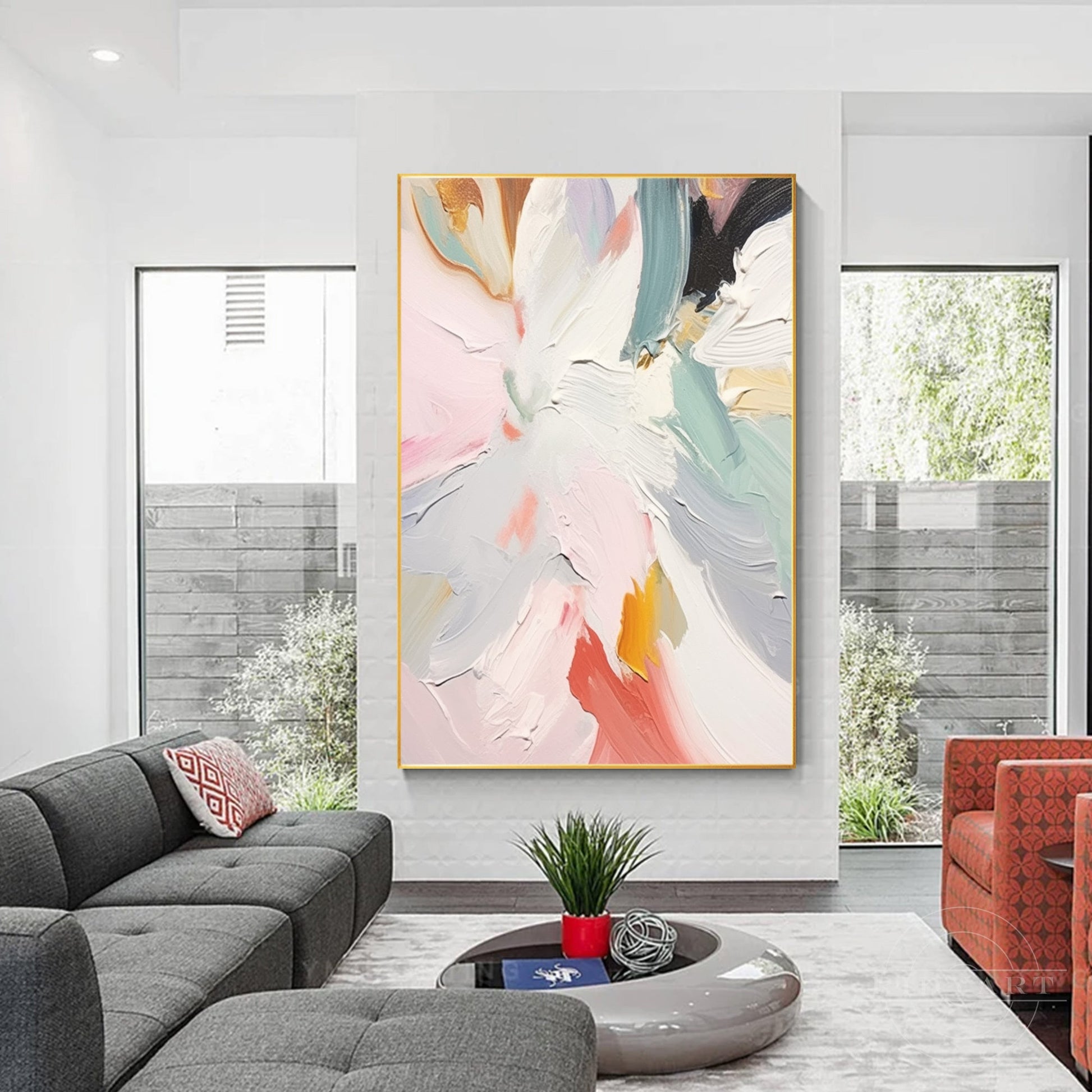 Abstract Pastel wall art_Baus0680