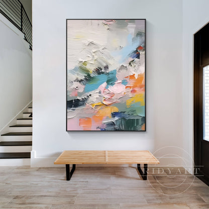 Pastel Abstract wall art