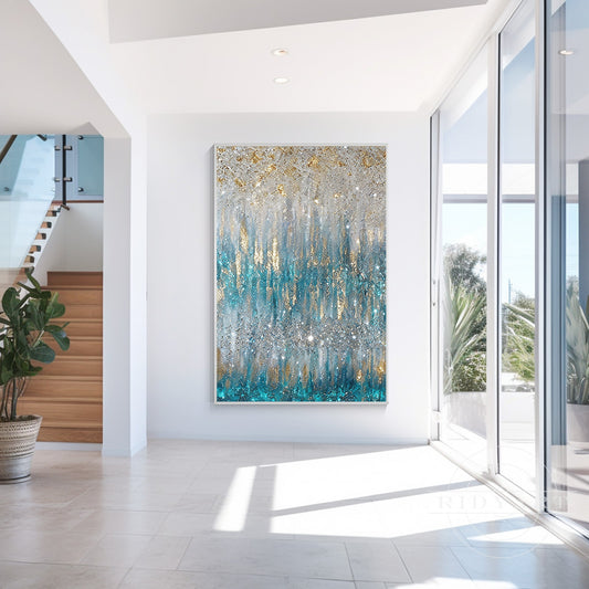 Glitter wall art_7art801