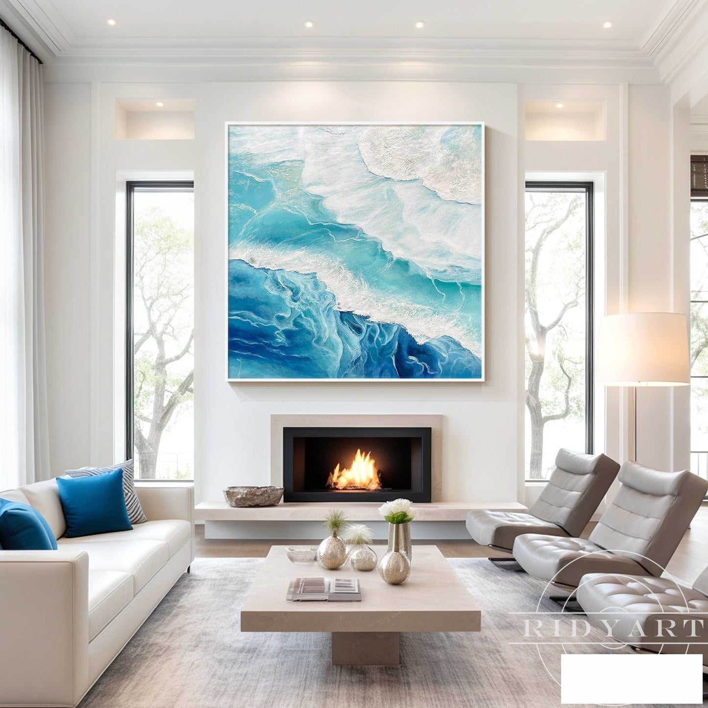 Abstract wall art BA047