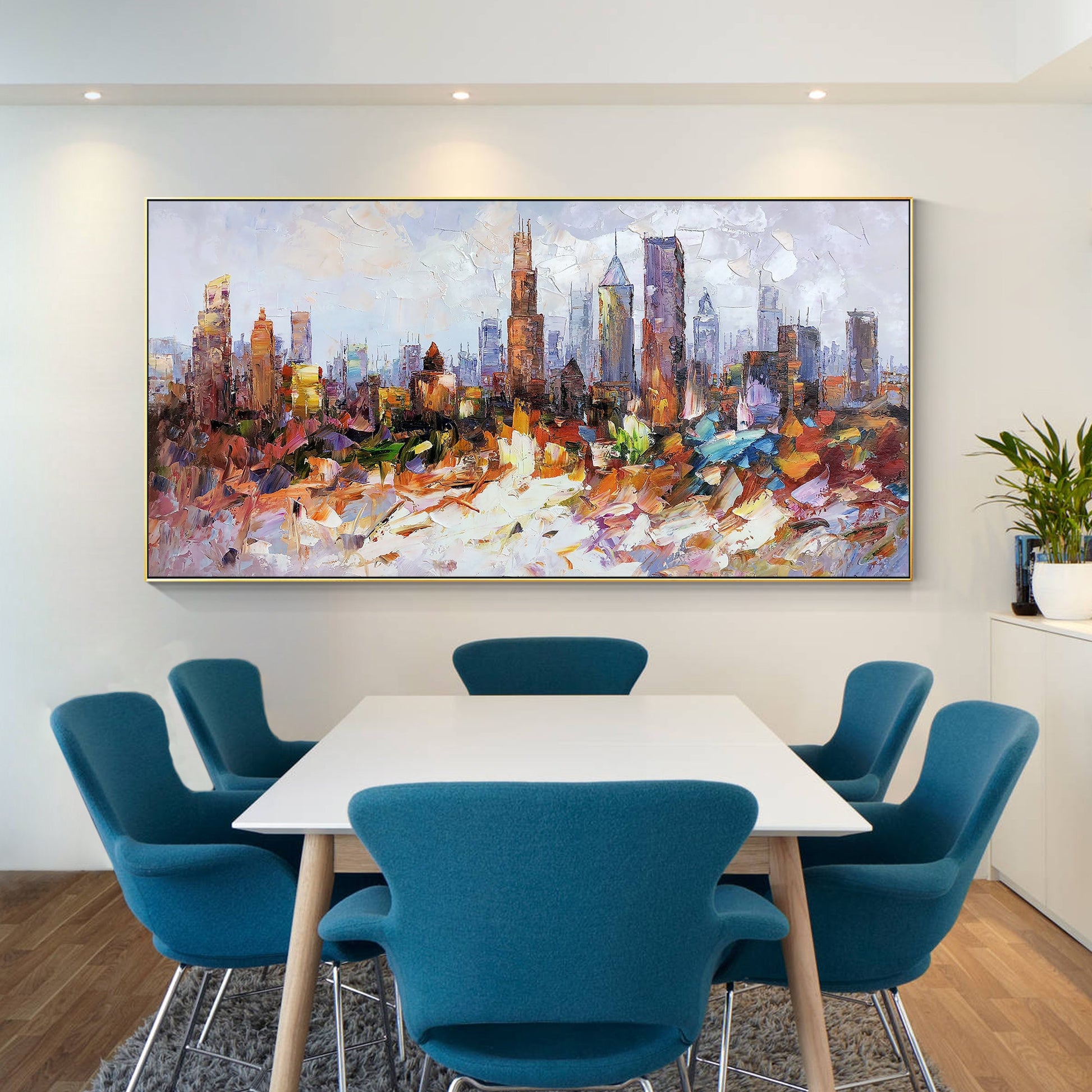 Chicago Painting Wall art_01