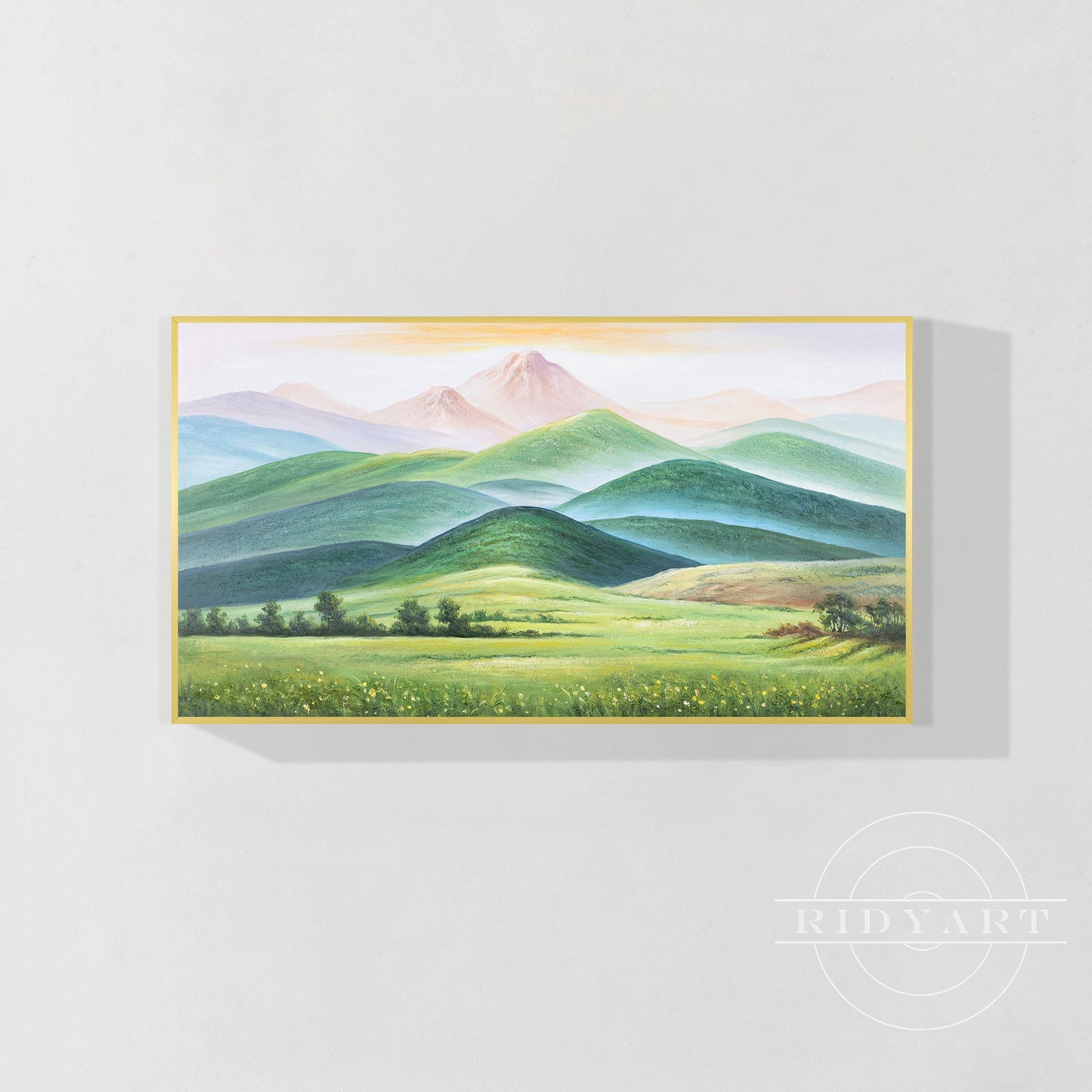 Mountain wall art _09