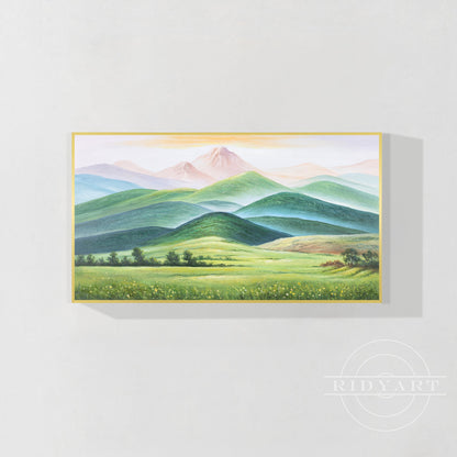 Mountain wall art _09