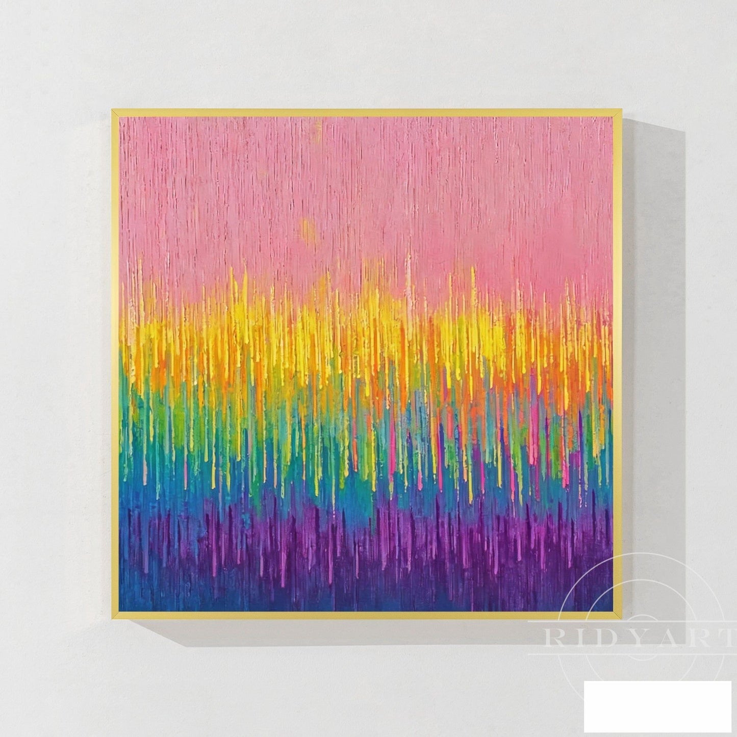 Pink Abstract wall art BA0954