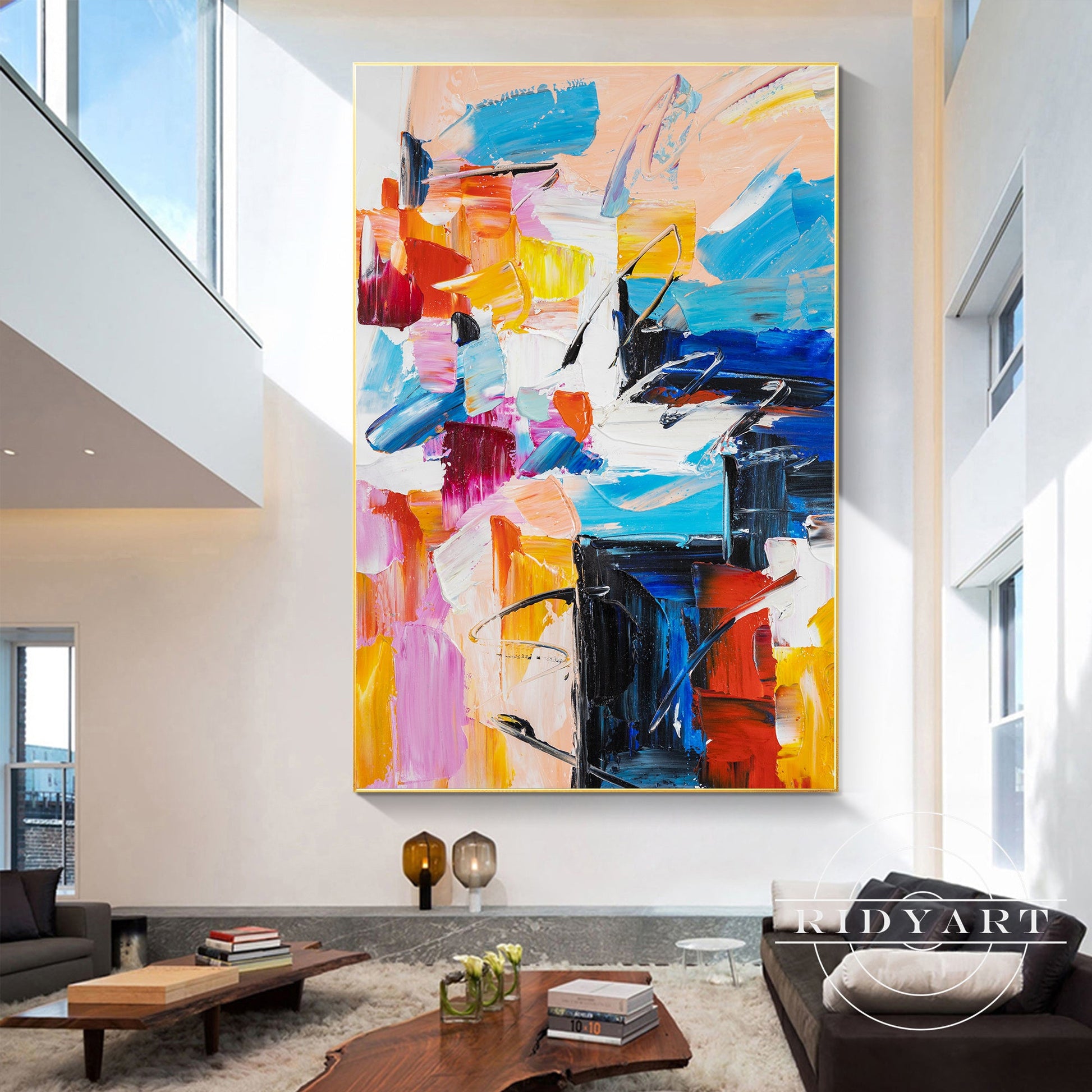 Colorful Abstract wall art