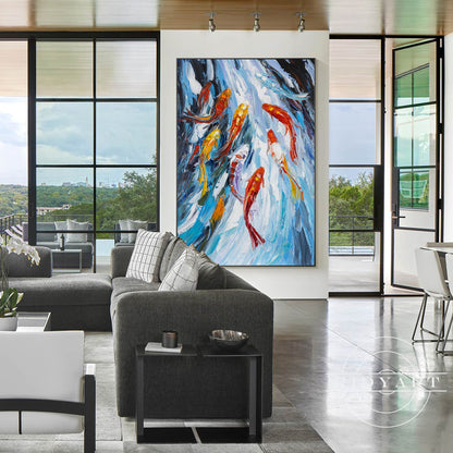 Koi fish wall art_7ART0221