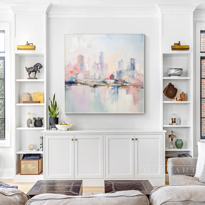 Abstract Cityscape Art