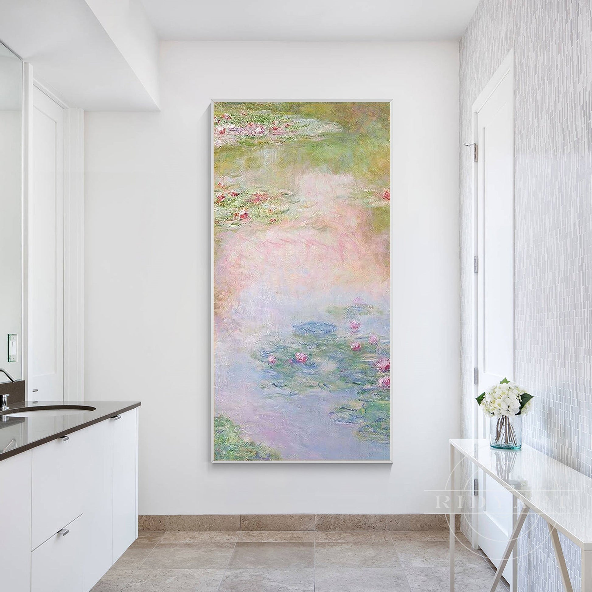 Waterlily wall art_Baus039