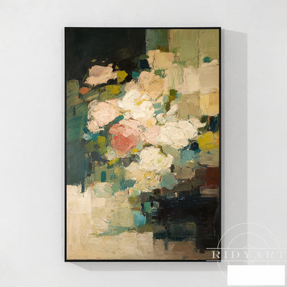 flower wall art_BA050