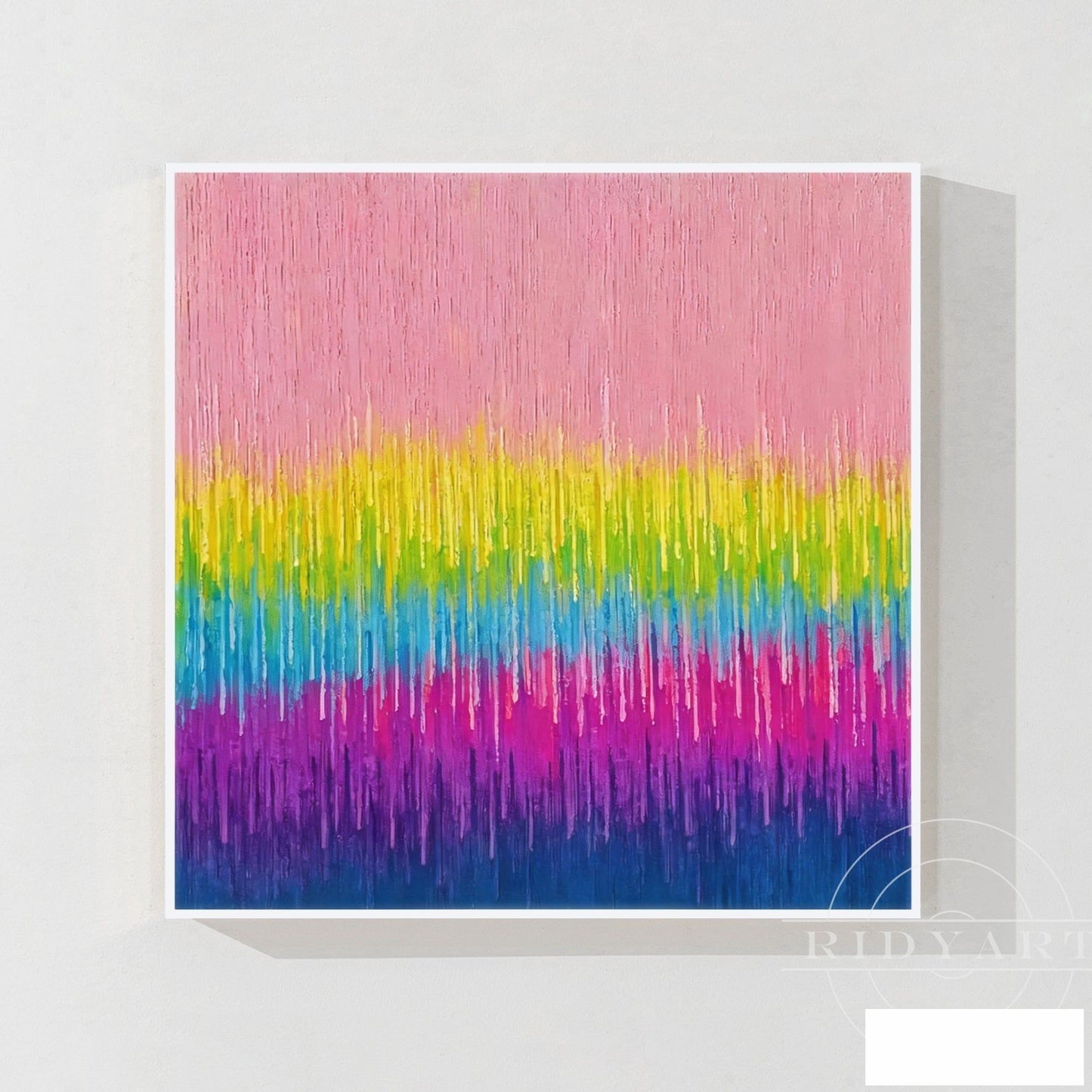 Pink Abstract wall art BA0951
