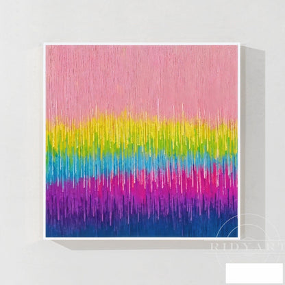 Pink Abstract wall art BA0951