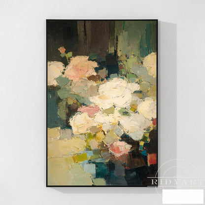 flower wall art_BA049