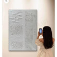 Plaster Art Texture Painting #SG351