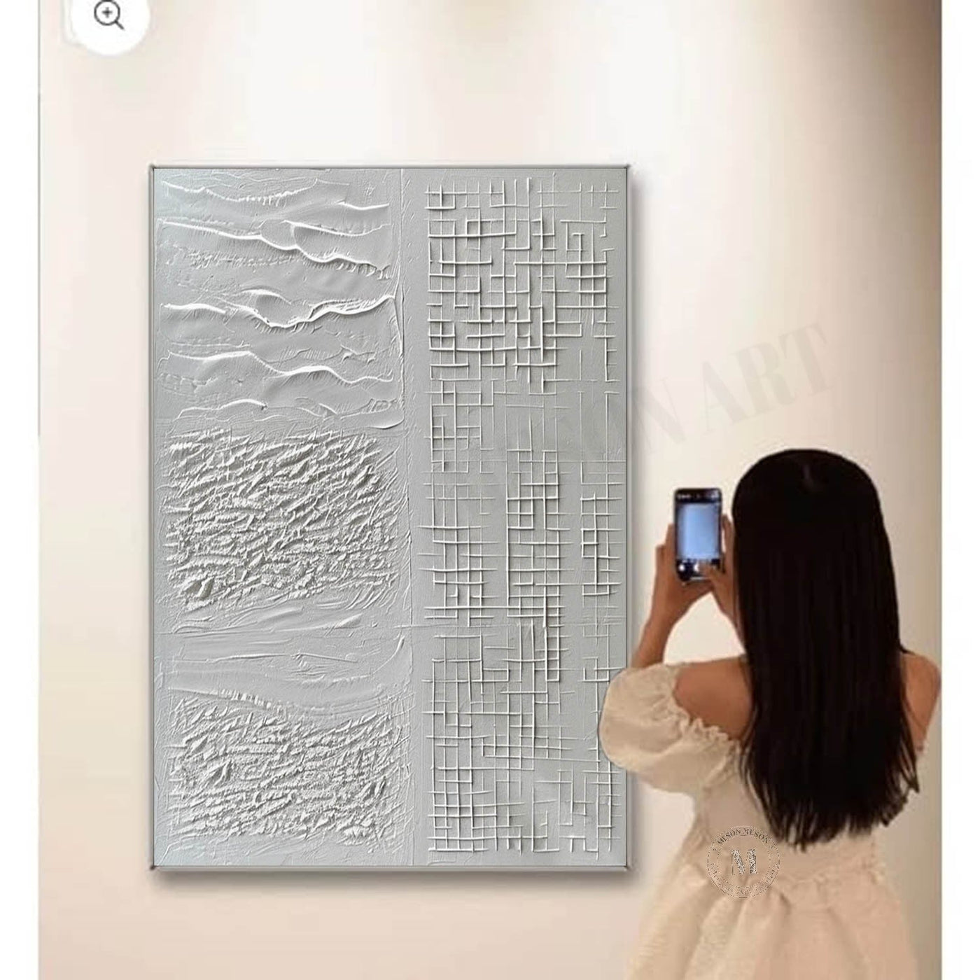 Plaster Art Texture Painting #SG351