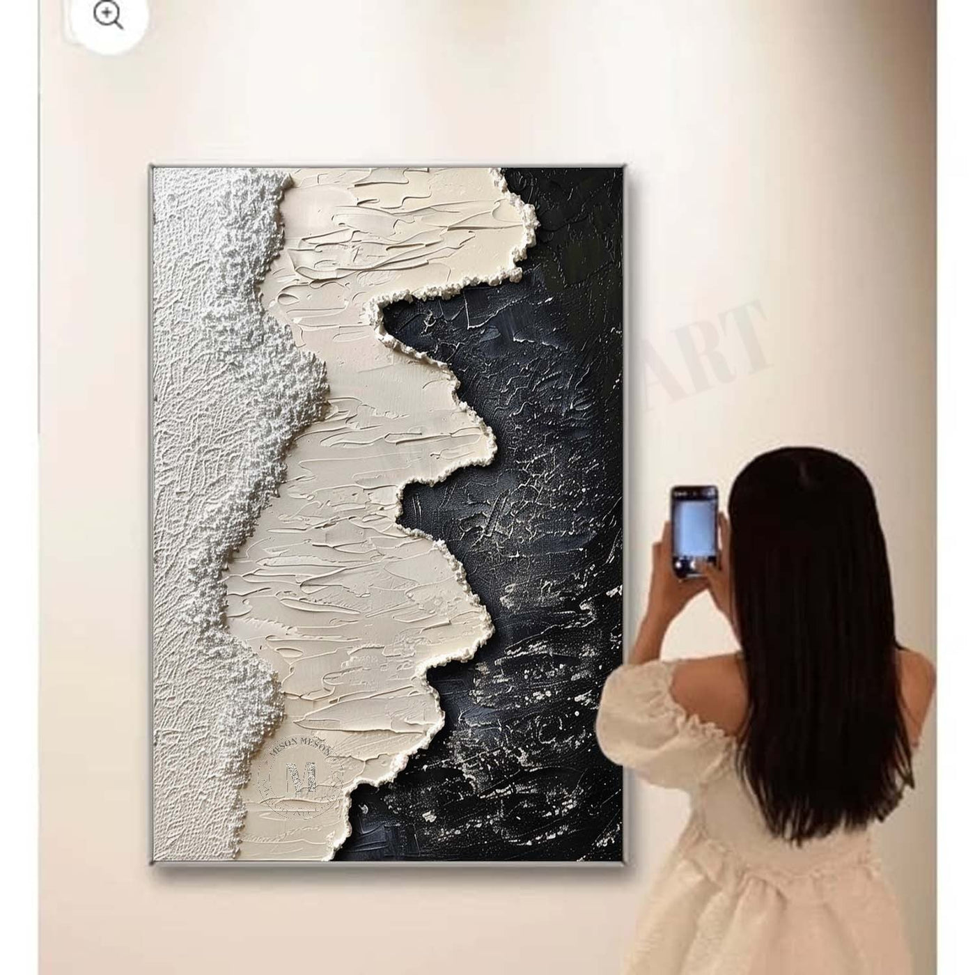 Plaster Art Texture Painting #SG348