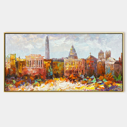 Washington skyline Art