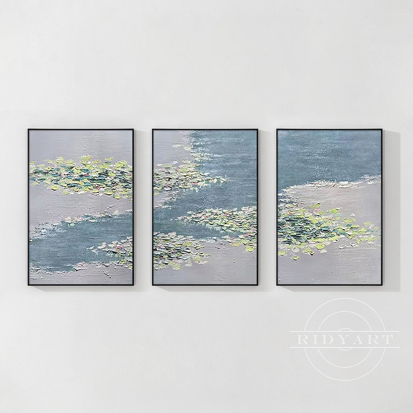 water lily wall art_0830