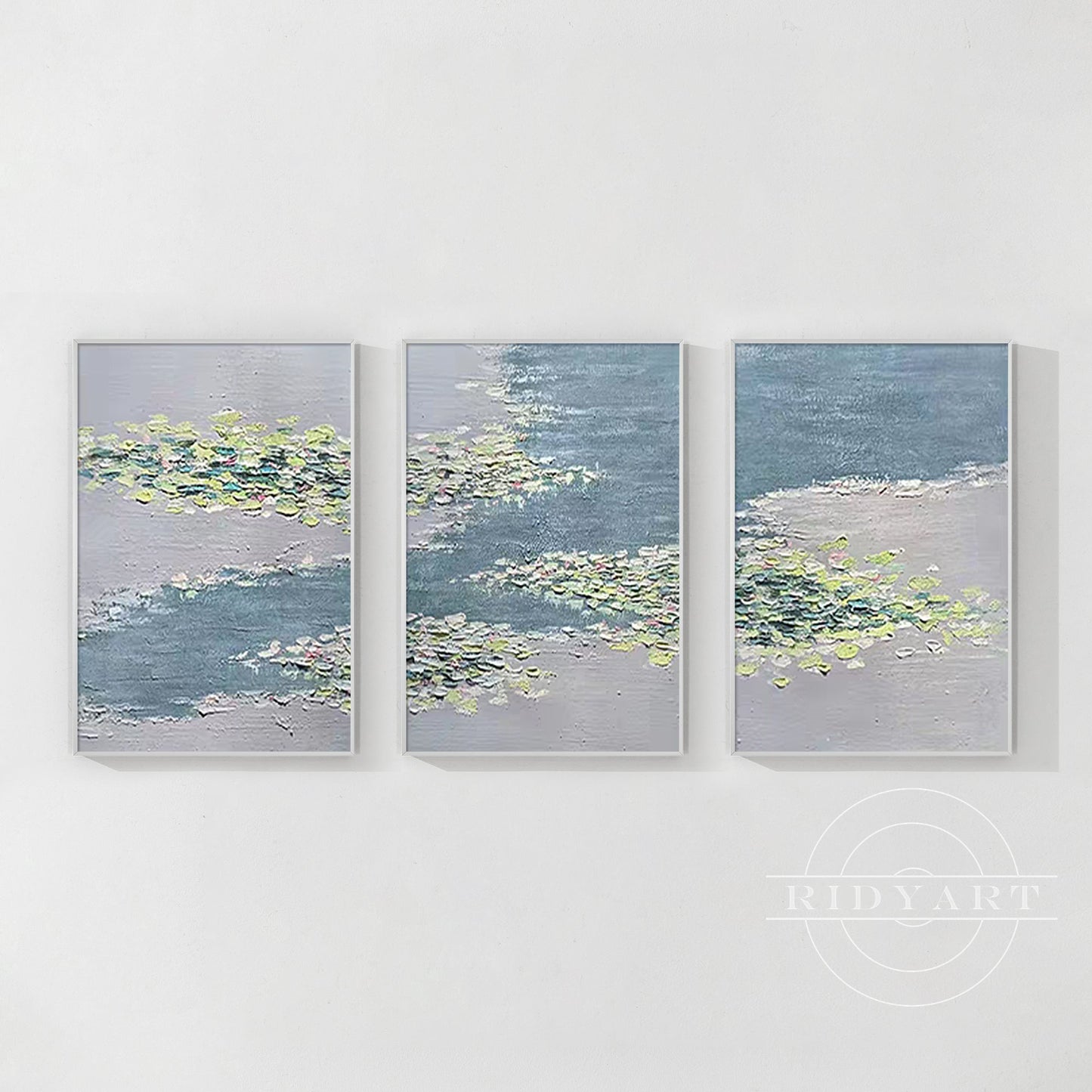water lily wall art_0830