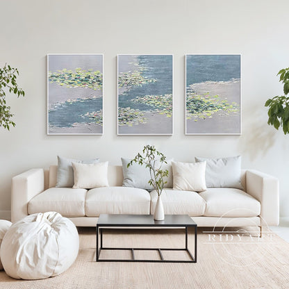 water lily wall art_0830