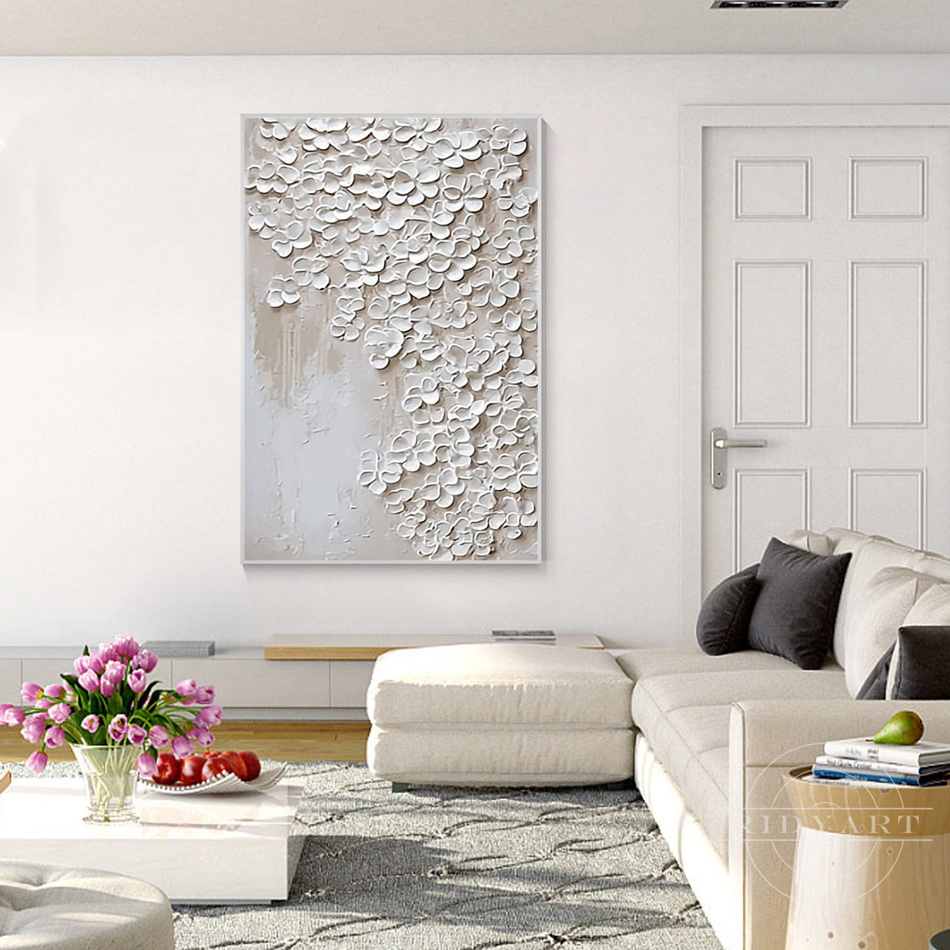 Flower wall art_7art034