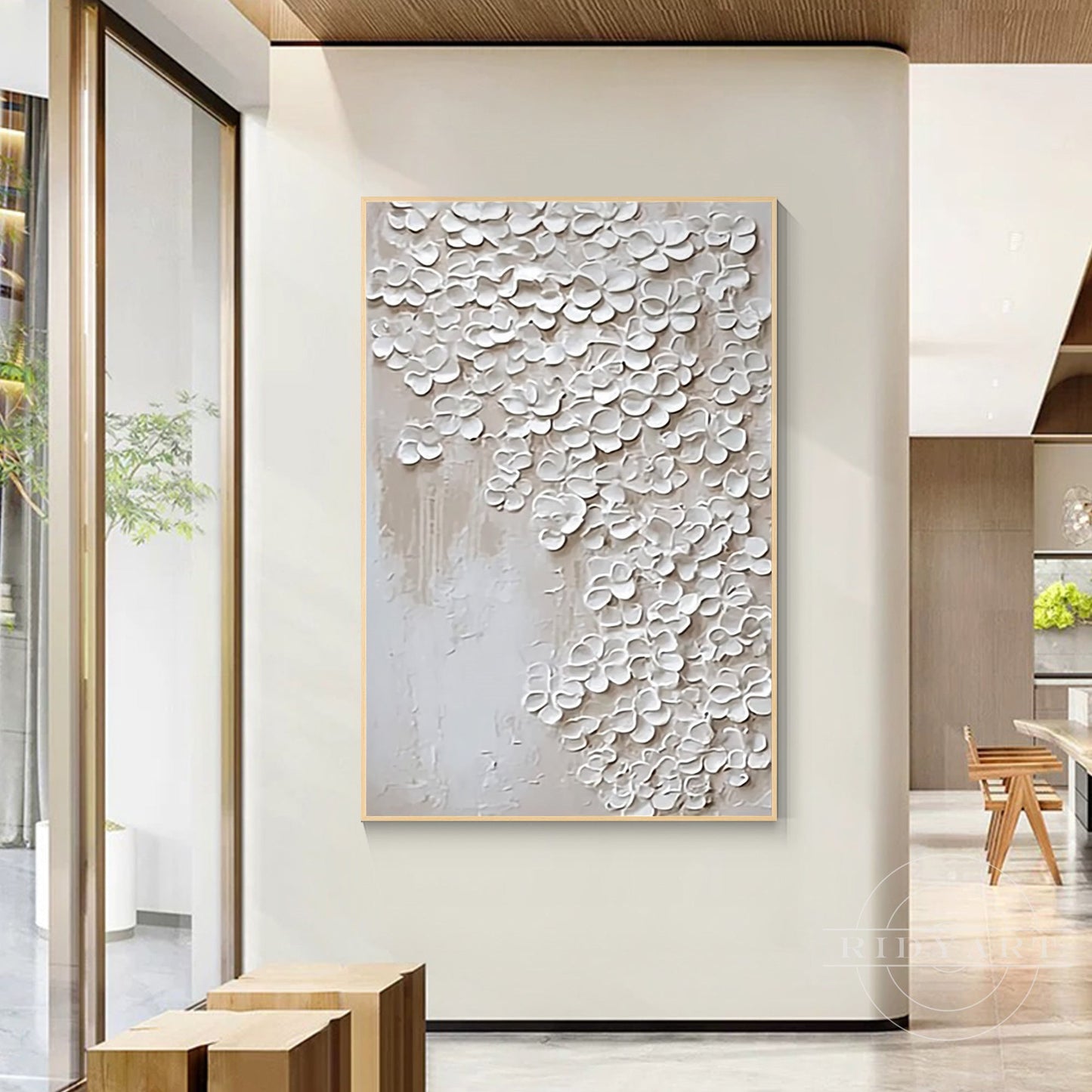 Flower wall art_7art034