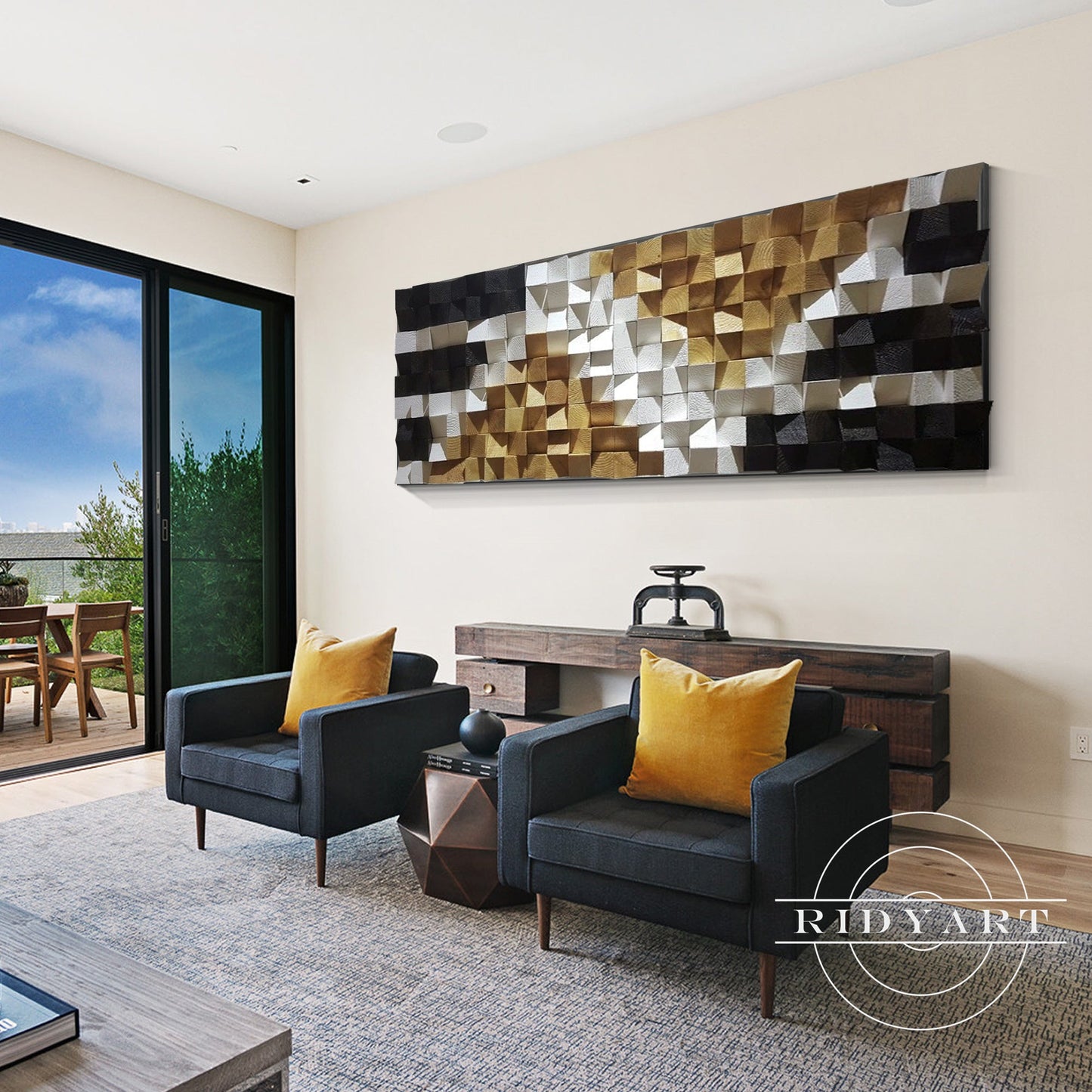 wood wall art_X014