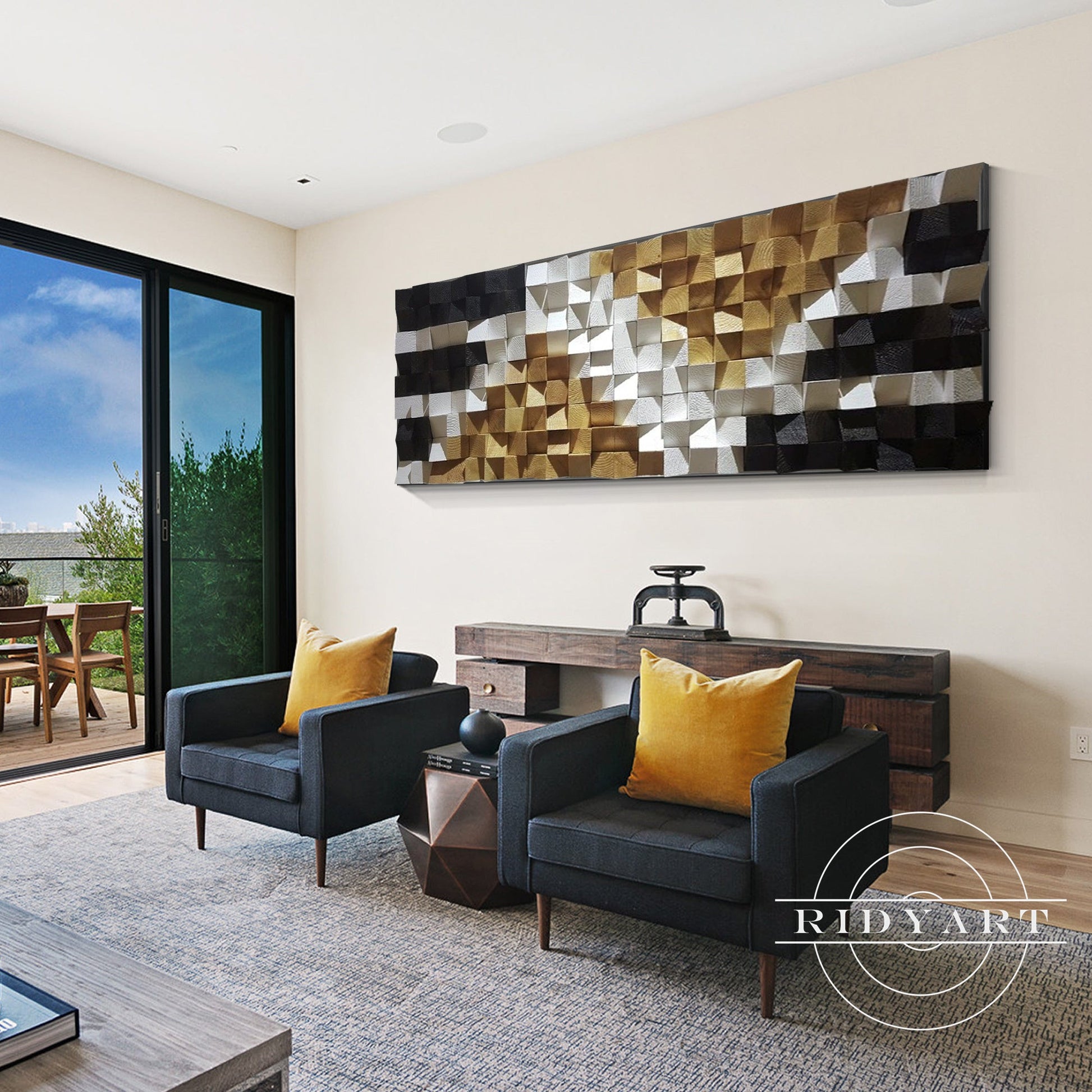 wood wall art_X014