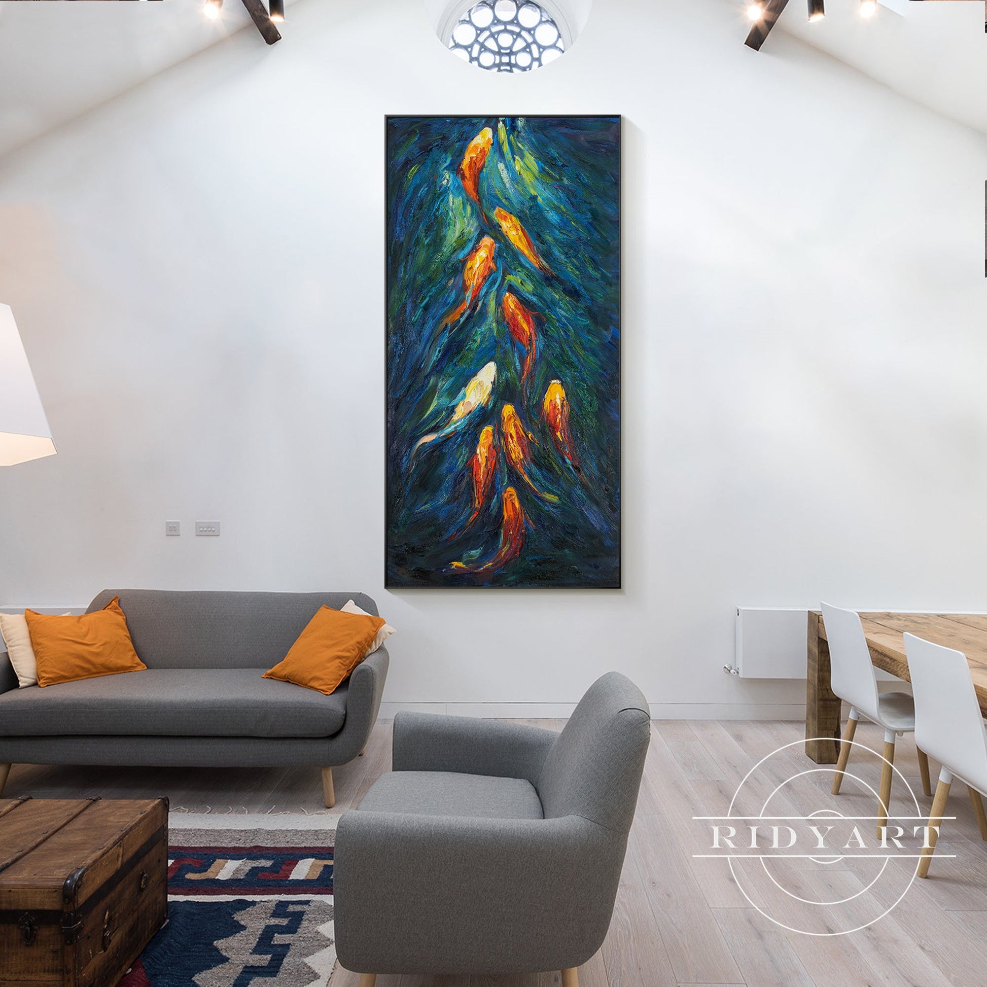 Koi Fish  Wall Art